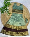 Ajd 8163 Sof Silk Jacquard Lehenga With Blouse Wholesalers In Delhi